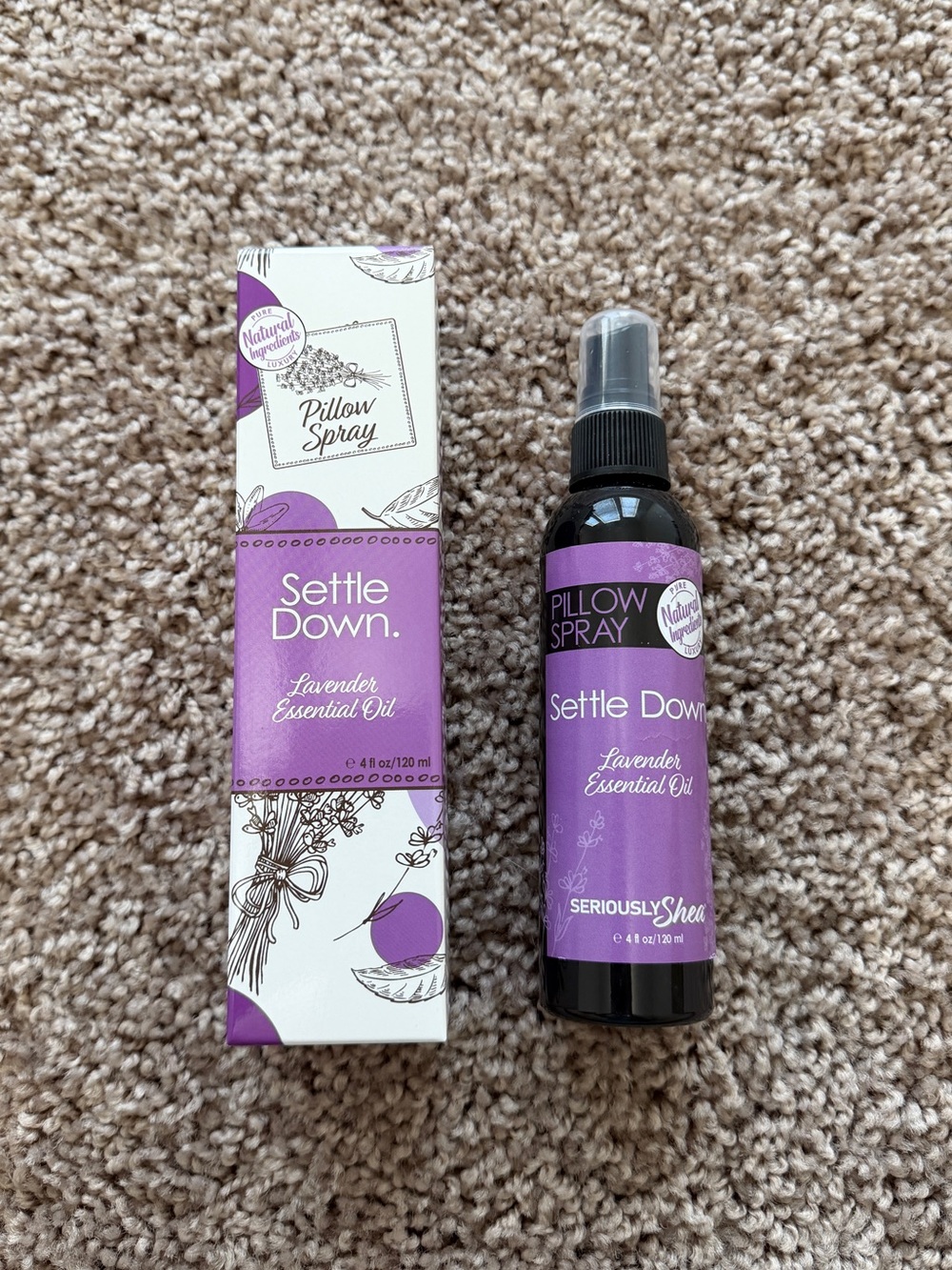 Settle Down Lavender Pillow Spray by Seriously Shea